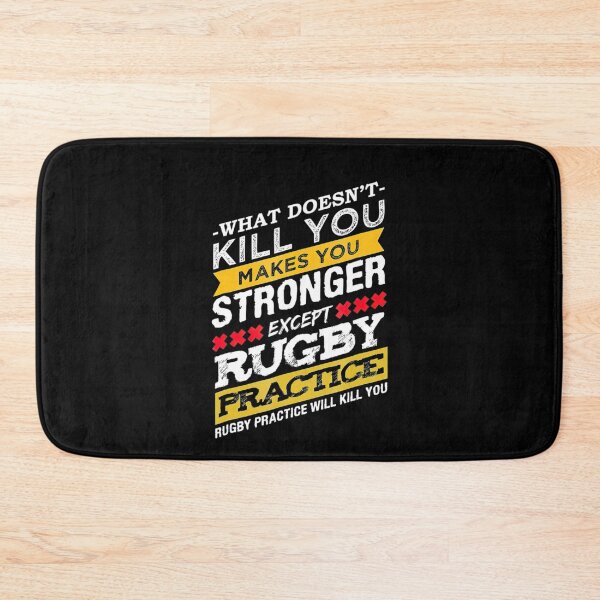 Item preview, Funny Rugby  Rugby Practice Will Kill You  designed and sold by bale2014.
