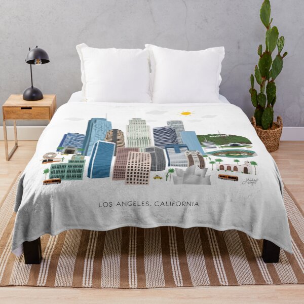 Item preview, Los Angeles Illustration designed and sold by Lindseykayco.