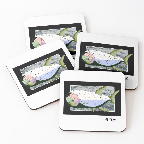 Item preview, Whale Shark Avocado Roll 'Box' - Sushi Sharks designed and sold by Ironwood.