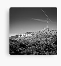 Hollywood Sign Canvas Print