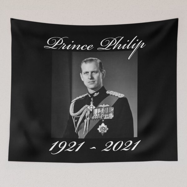 Item preview, Prince Philip rip tribute royal family  designed and sold by Blacksoulgear.