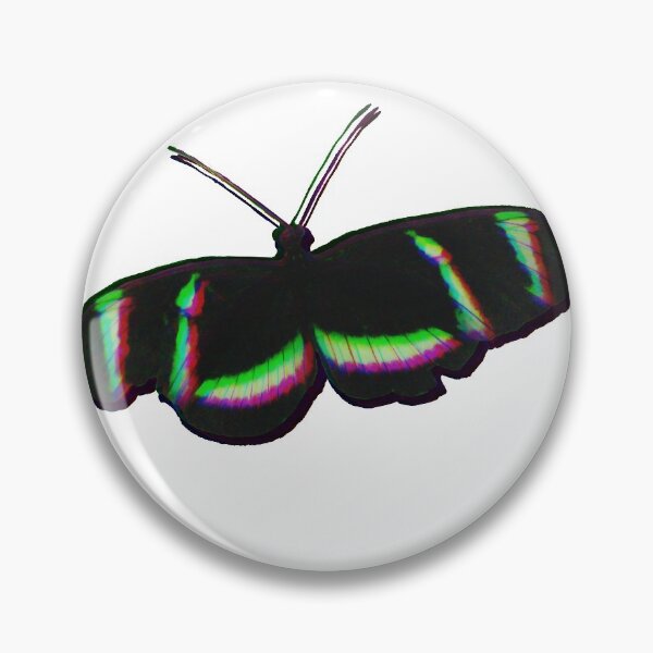 Item preview, Trippy Black and Yellow Butterfly designed and sold by neta98.
