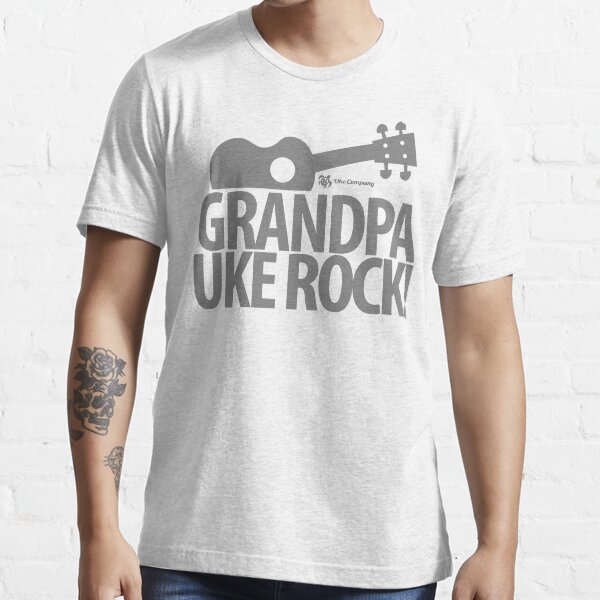 Grandpa Uke Rock Essential T-Shirt