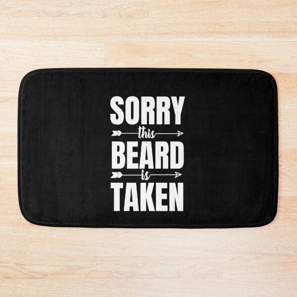 Item preview, Sorry This beard is taken couple's boyfriend gift for him designed and sold by oussama dif.