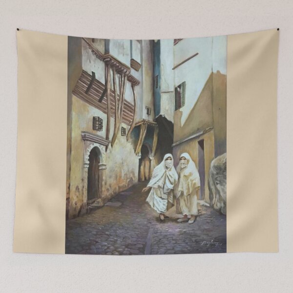 Item preview, original algerian old women in casbah street designed and sold by kikinafashion.