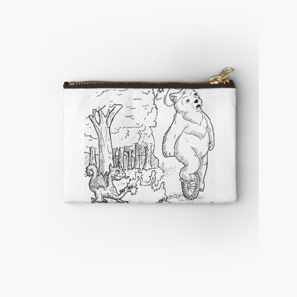 Item preview, Dragon casting a spell on a bear on a tricycle designed and sold by ludovicoderic.