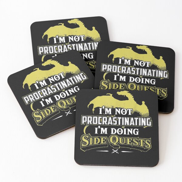 Item preview, Im not procrastinating Im doing Side Quests  RPG Gamer designed and sold by BenjaminJStiff.
