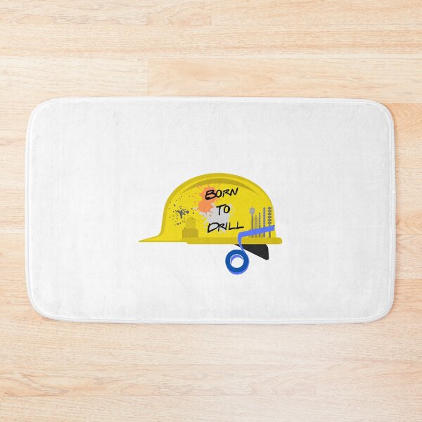 Item preview, Born to Drill - hard hat  designed and sold by OffensiveTCG.