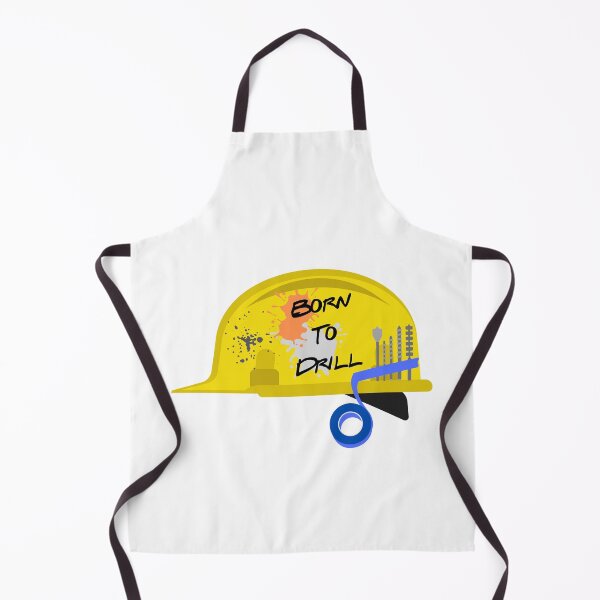 Item preview, Born to Drill - hard hat designed and sold by OffensiveTCG.
