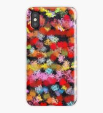 Colorful brush strokes iPhone Case