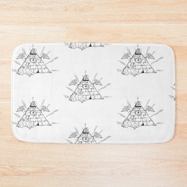 Item preview, illuminati pyramid with wings designed and sold by ludovicoderic.