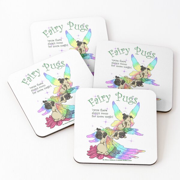 Item preview, Fairy Pugs looking For A New Home! designed and sold by SillWillStudios.