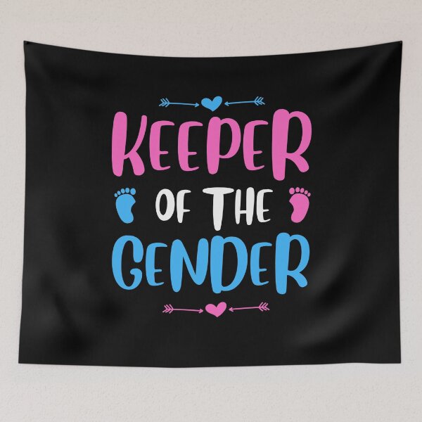 Item preview, Keepr of the gender baby reveal party gift designed and sold by oussama dif.
