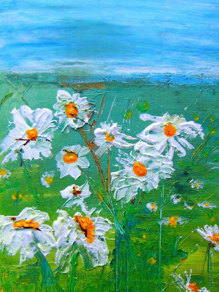 Meadow Daisies by colleenranney