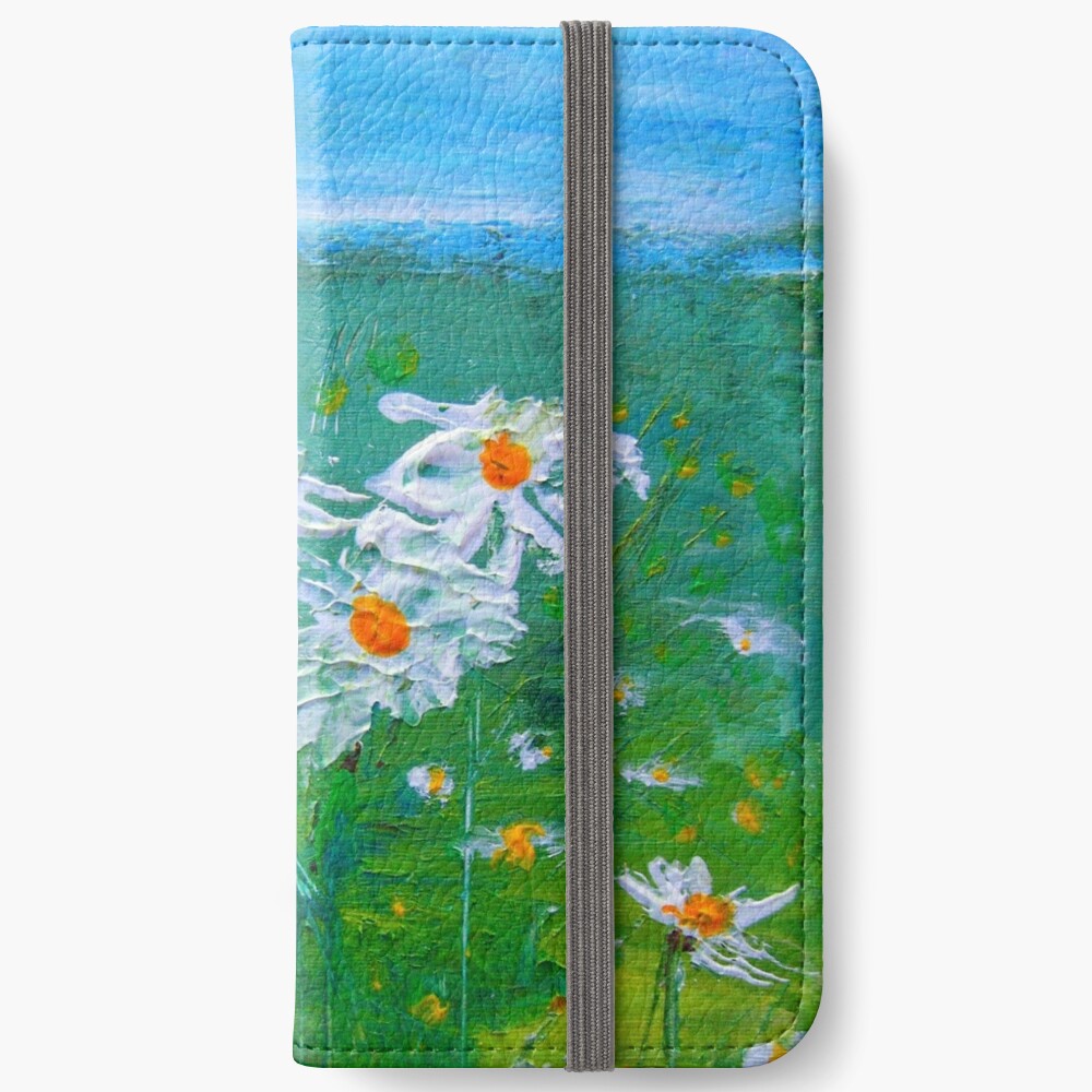 Meadow Daisies iPhone Wallet