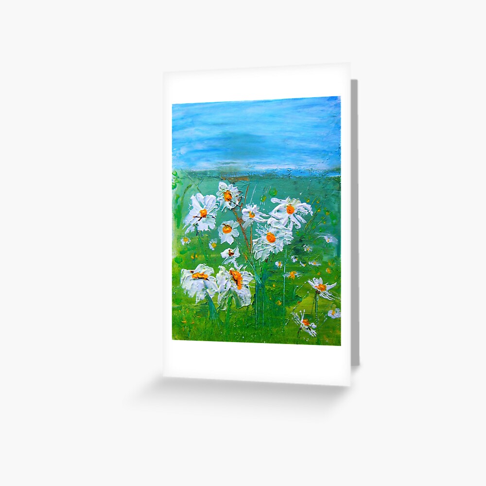 Meadow Daisies Greeting Card