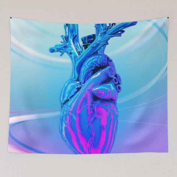 Item preview, blue heart  designed and sold by MiVa Tank.
