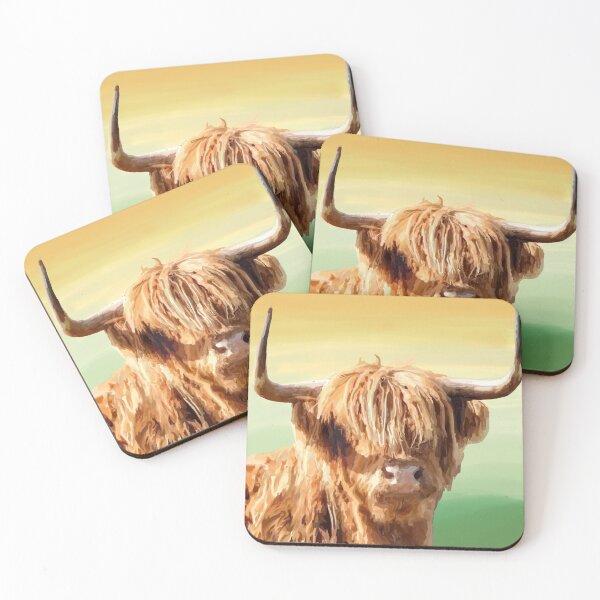 Item preview, Highland cow designed and sold by 3leggeddogg.