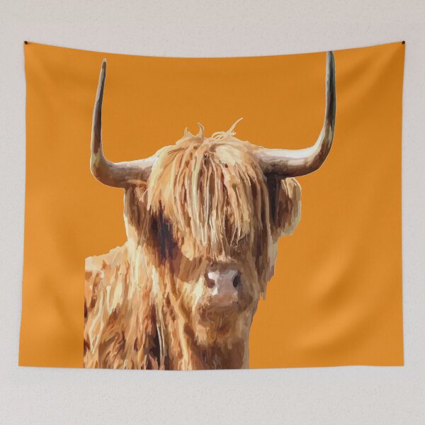 Item preview, Highland cow designed and sold by 3leggeddogg.