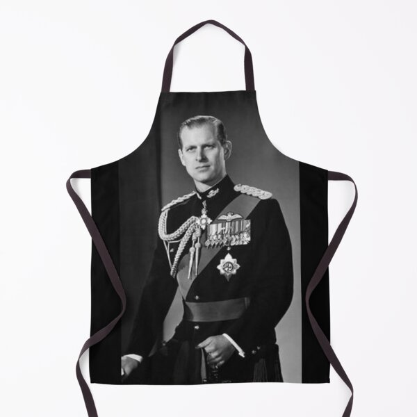 Item preview, Prince philip Duke of Edinburgh black and grey white Old  designed and sold by Blacksoulgear.
