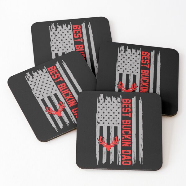 Item preview, Best Buckin' Dad Ever father's day gift - distressed flag buckin dad 4th of july designed and sold by oussama dif.