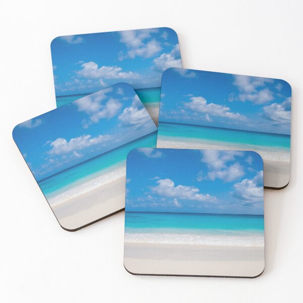 Item preview, Turquoise Blue Ocean Beach Paradise  designed and sold by newburyboutique.