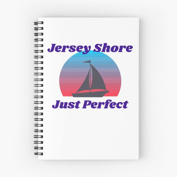 Item preview, Jersey Shore Just Perfect with Sunset and Sailboat design designed and sold by JerseyBoysTees.