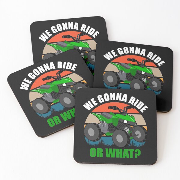 Item preview, We Gonna Ride Or What ATV Quad designed and sold by curledup-cat.
