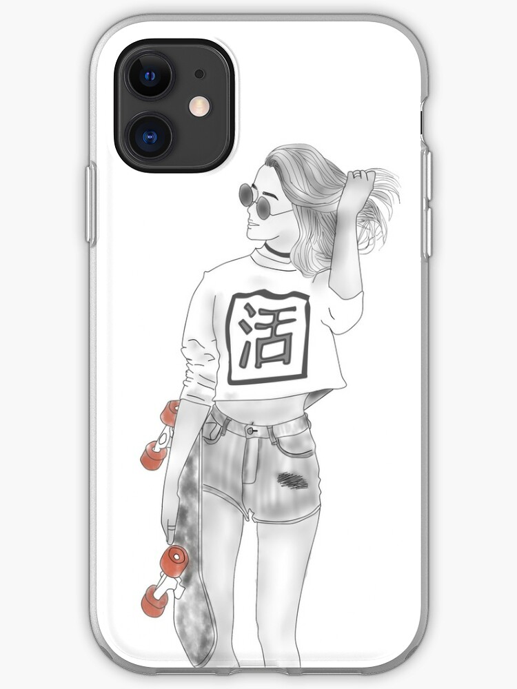 Tumblr Inspired Skater Girl Iphone Case Cover By Taewithkookies