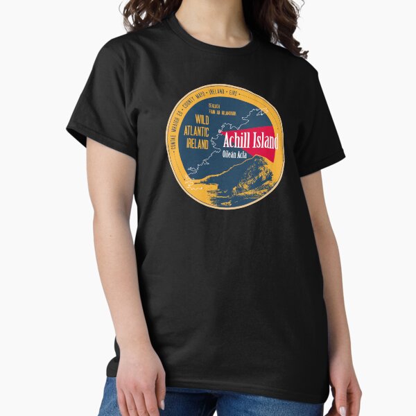 Item preview, Achill Island Mayo Ireland T-Shirt Sticker designed and sold by ROADTROOPER.