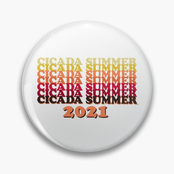 Item preview, Cicada Summer - Sunset designed and sold by The White Bat.