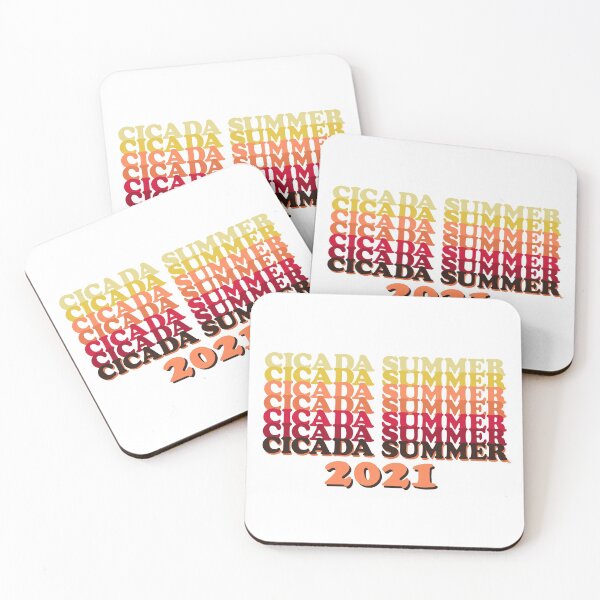 Item preview, Cicada Summer - Sunset designed and sold by The White Bat.