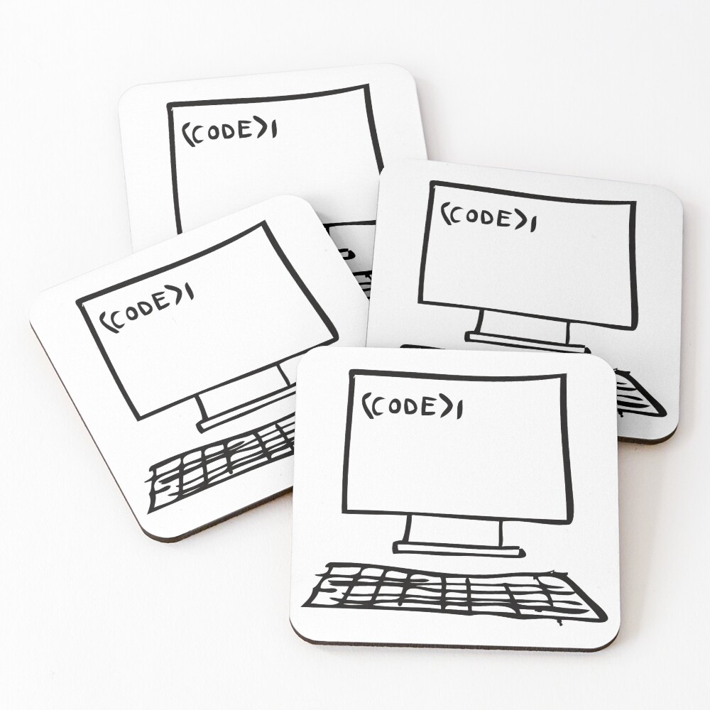 Item preview, Coasters (Set of 4) designed and sold by Anzarr.