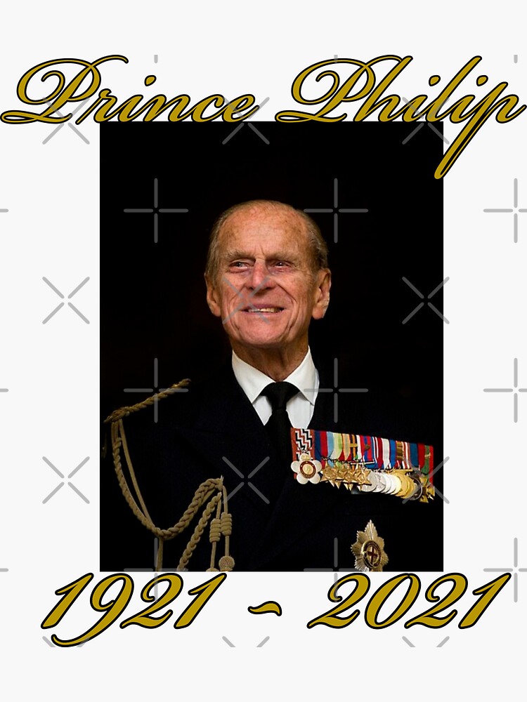 "Duke of Edinburgh memorabilia prince phillip " Sticker by