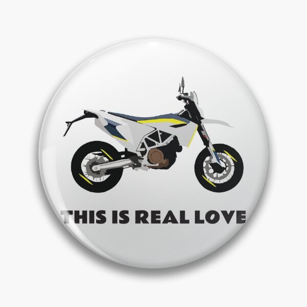 Aperçu de l'œuvre C'est une vraie citation d'amour Moto Husqvarna 701 créée et vendue par WiredDesigns.