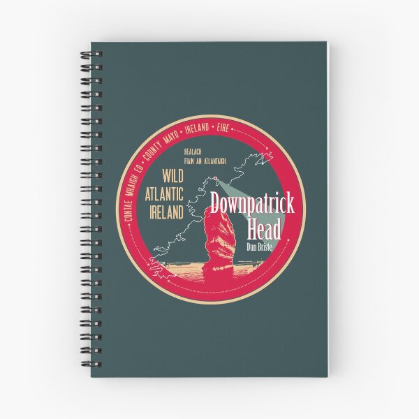Item preview, Downpatrick Head Mayo Ireland T-Shirt Sticker designed and sold by ROADTROOPER.