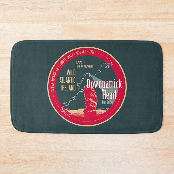 Item preview, Downpatrick Head Mayo Ireland T-Shirt Sticker designed and sold by ROADTROOPER.