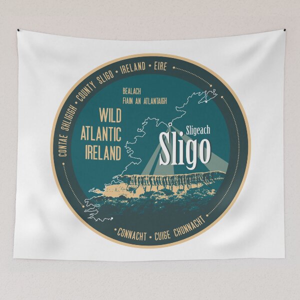 Item preview,  Sligo Ireland T-Shirt Sticker designed and sold by ROADTROOPER.