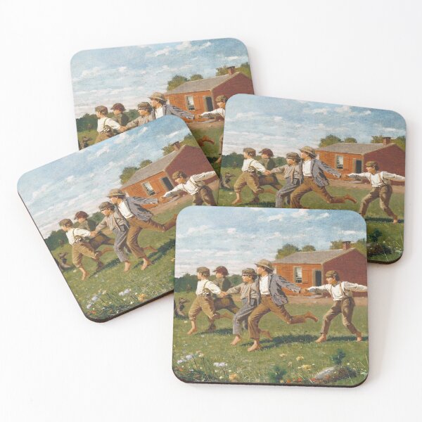 Item preview, Vintage school children playing designed and sold by BorneowithLove.