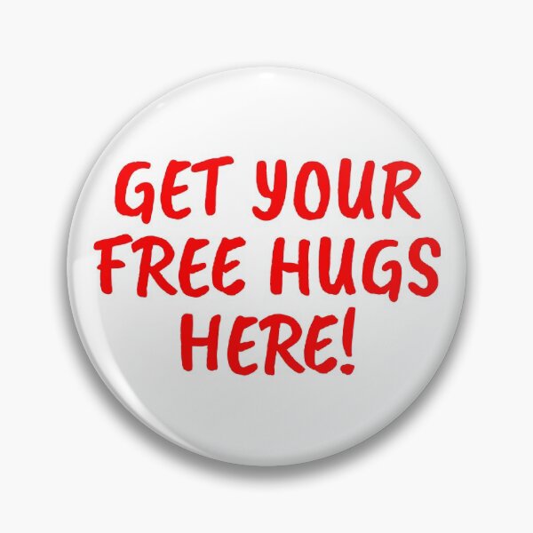 Item preview, Get Free Hugs Text Lettering Calligraphy Design designed and sold by Urban-Lettering.