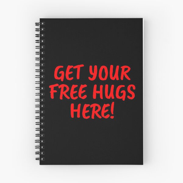 Item preview, Get Free Hugs Text Lettering Calligraphy Design designed and sold by Urban-Lettering.