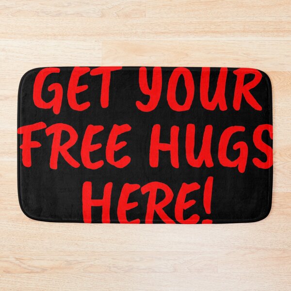 Item preview, Get Free Hugs Text Lettering Calligraphy Design designed and sold by Urban-Lettering.