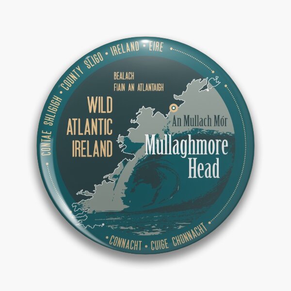 Item preview, Mullaghmore Head Sligo Ireland T-Shirt Sticker designed and sold by ROADTROOPER.