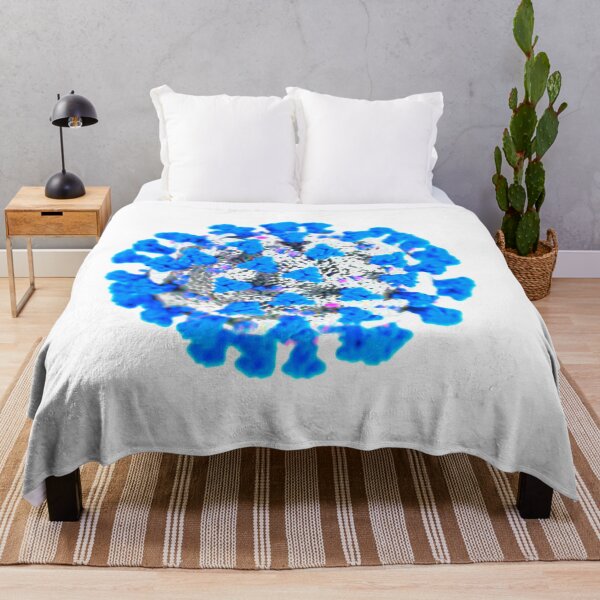 Item preview, Blue virus designed and sold by vibeno1.