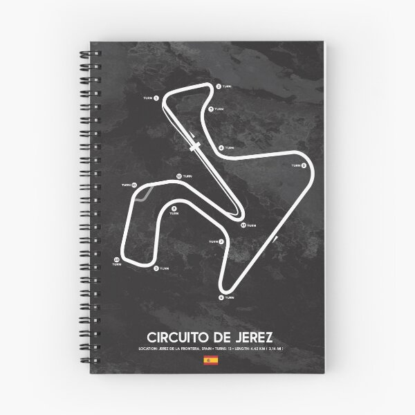 Artikelvorschau, Circuito de Jerez entworfen und verkauft von Tracksters.