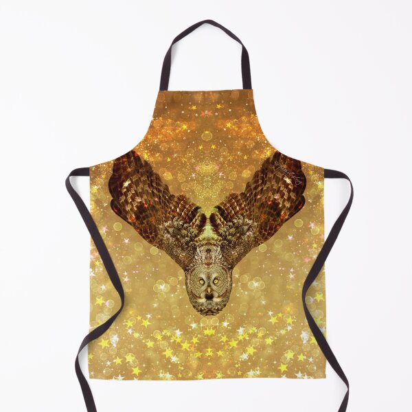 Item preview, Golden Great Grey Owl designed and sold by locustgirl.