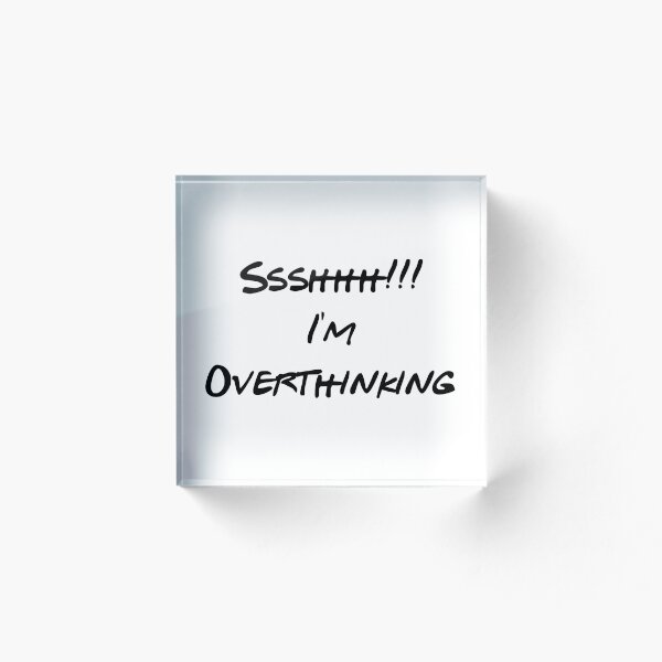 Item preview, I'm overthinking  designed and sold by OffensiveTCG.
