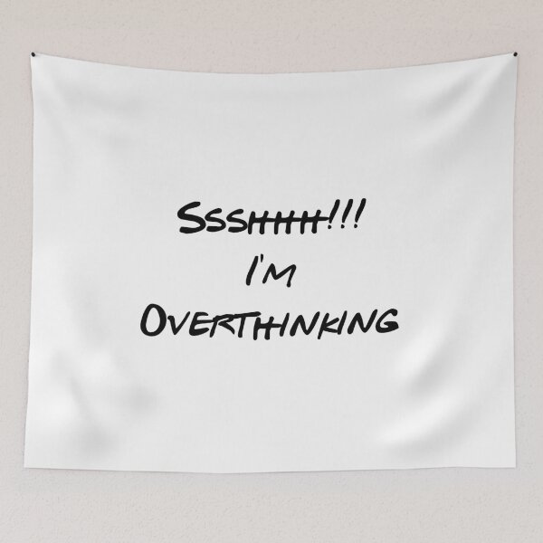 Item preview, I'm overthinking  designed and sold by OffensiveTCG.