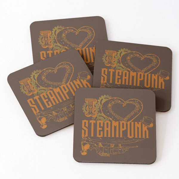 Item preview, I LOVE STEAMPUNK! designed and sold by NotoriousPopArt.