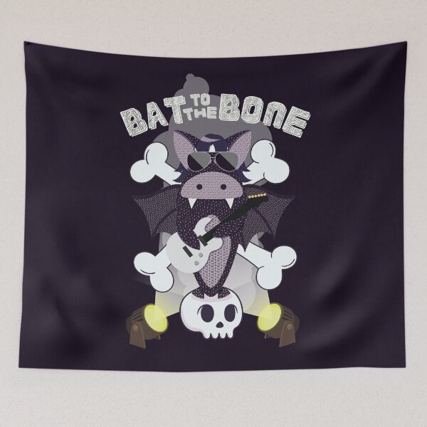 Item preview, Bat to the bone rockstar designed and sold by Give Me that Pencil.
